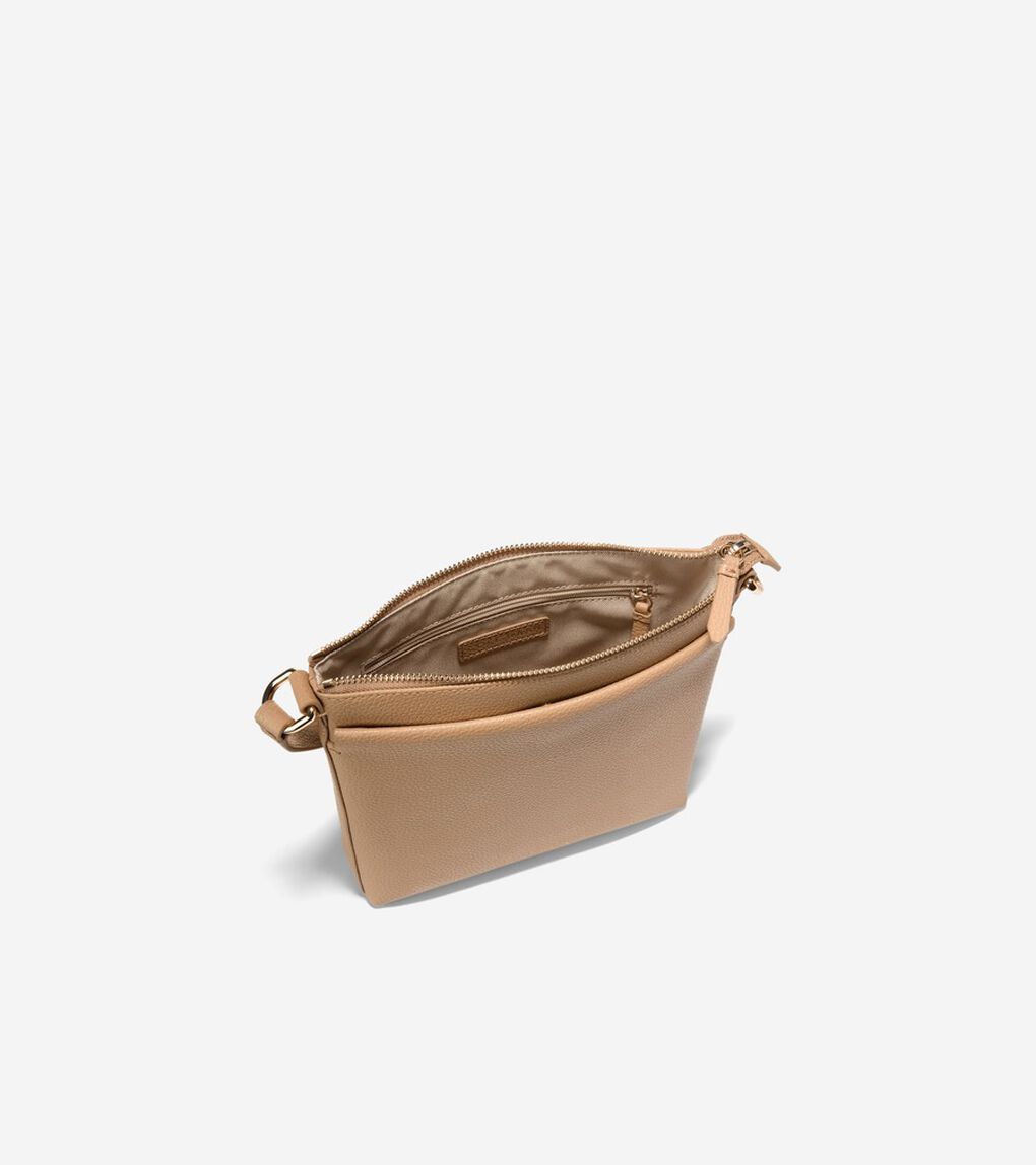 EMILY LEATHER CROSSBODY