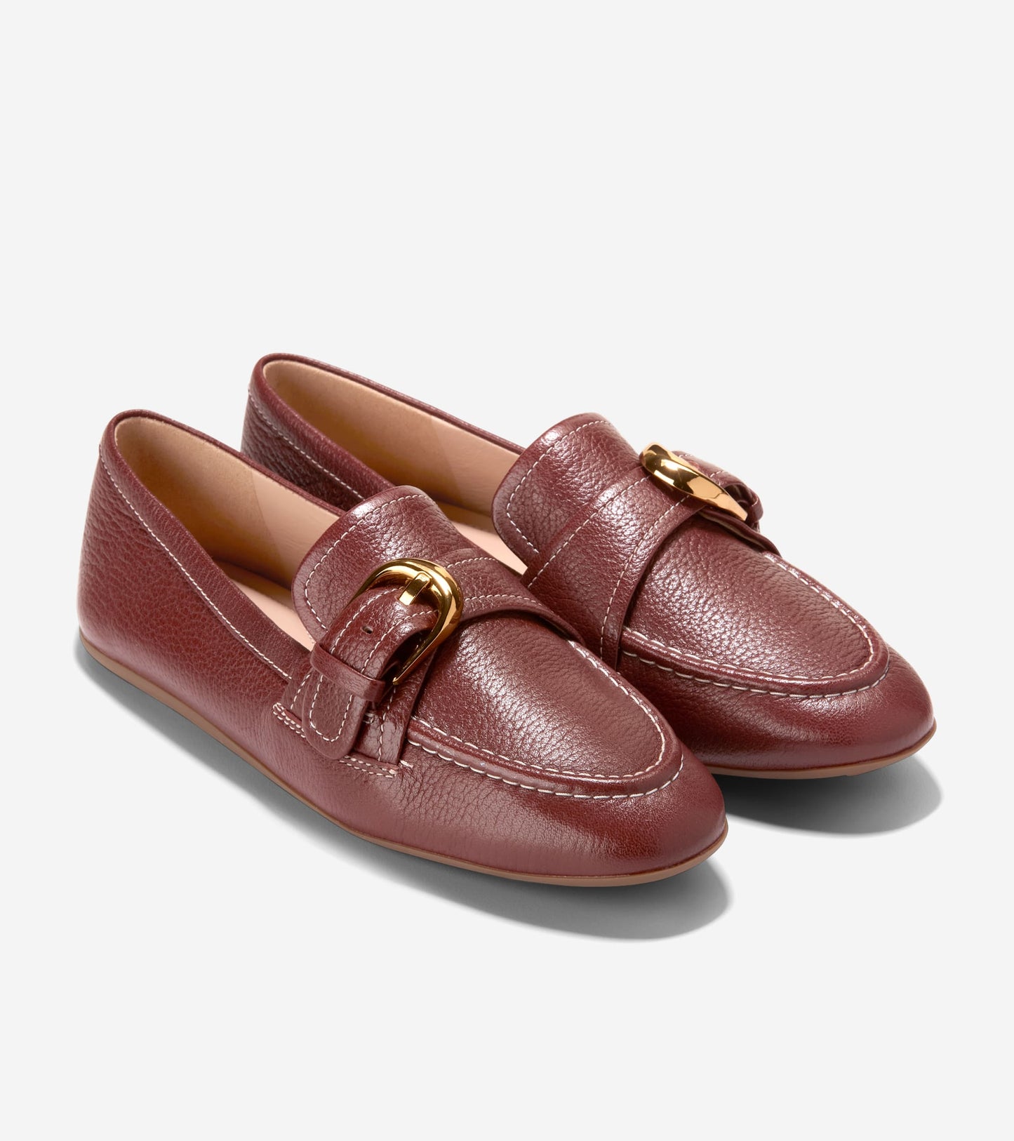 GRAND AMBITION ALETTE BUCKLE LOAFERS