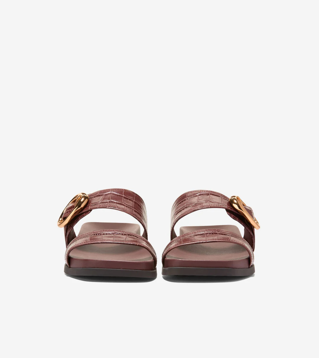 OAKLYNN DOUBLE BAND FOOTBED SANDALS