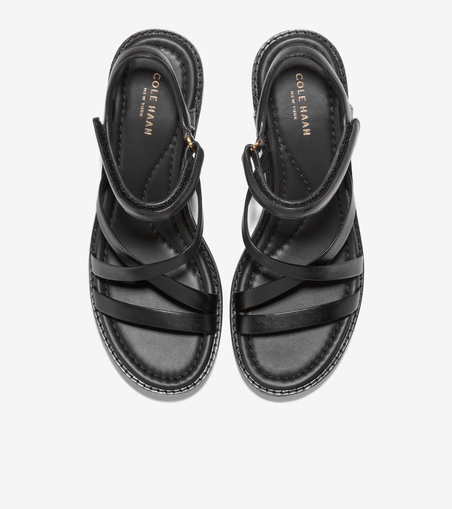 GRAND AMBITION AZZURA STRAPPY WEDGE SANDAL