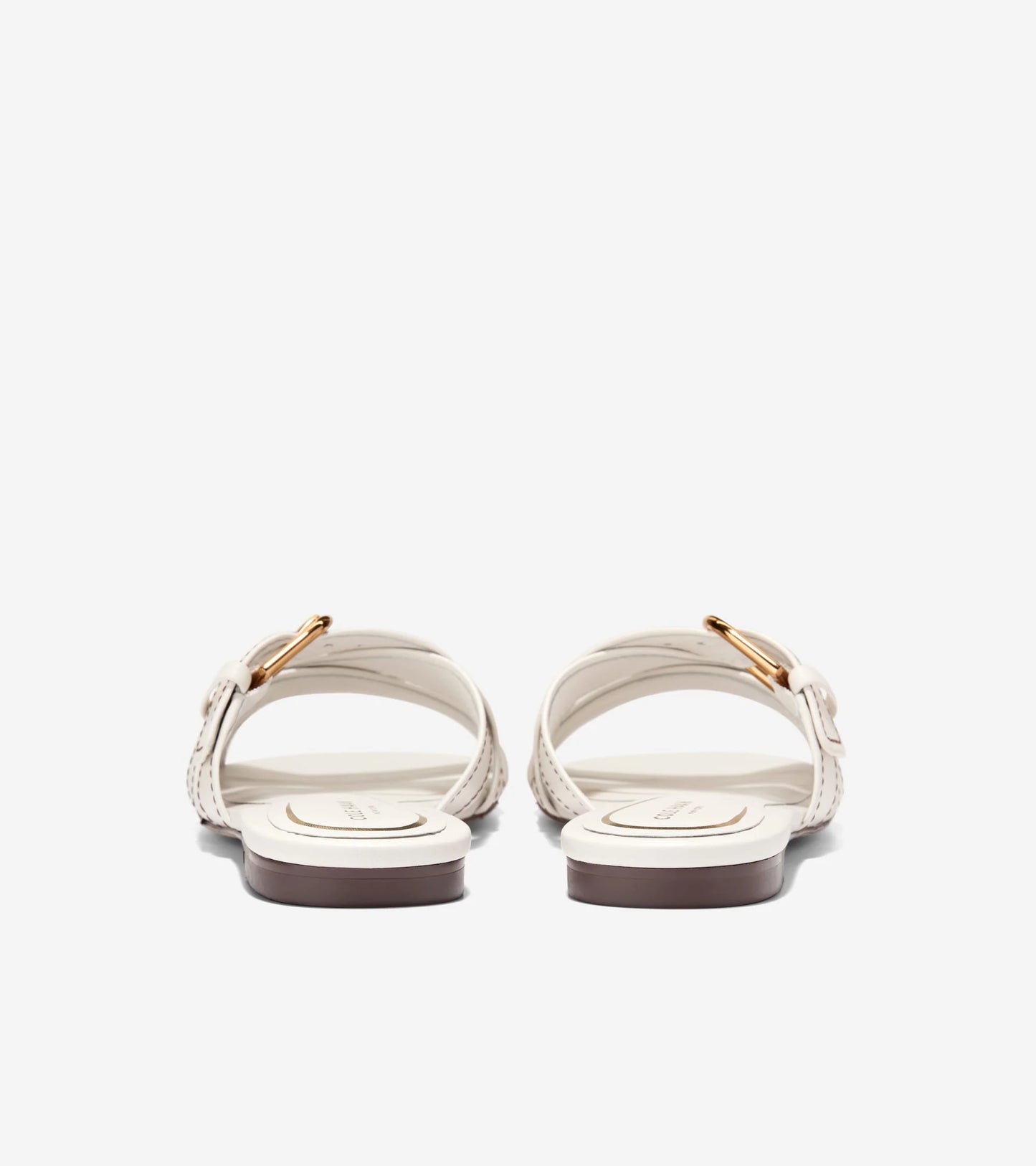 VELMA BUCKLE SLIDE SANDALS