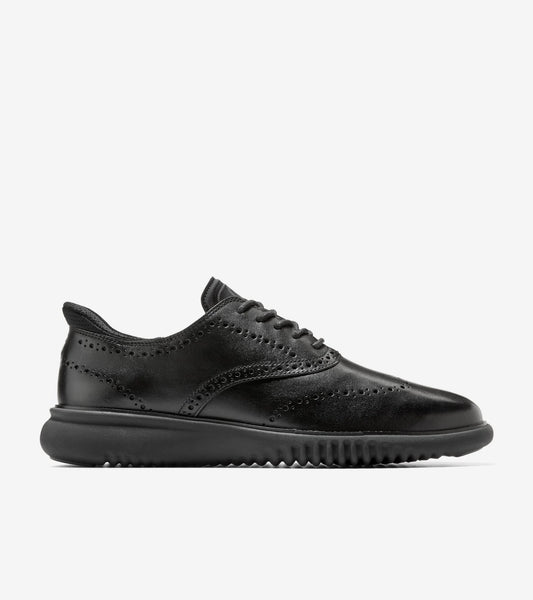 2.ZERØGRAND EVO WINGTIP QUICK-ON OXFORDS