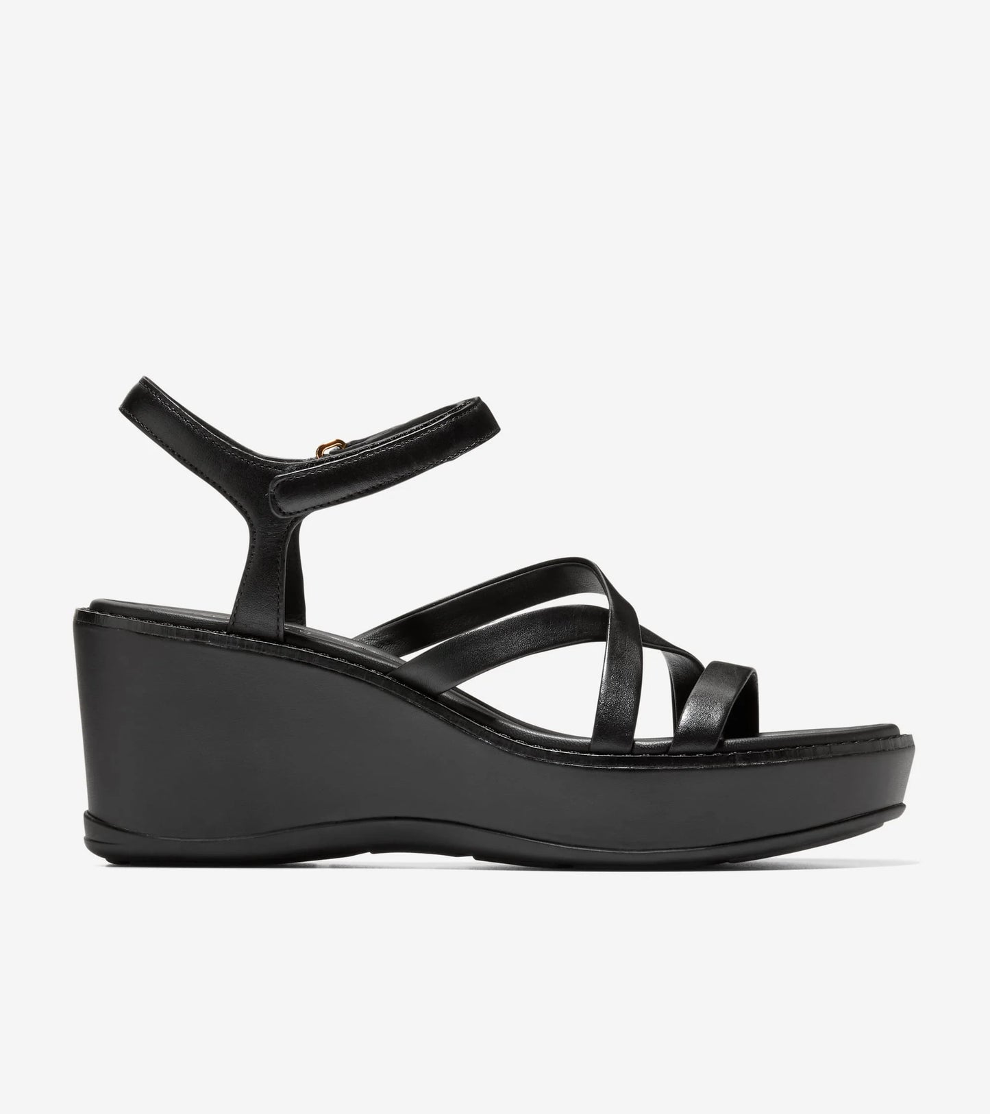 GRAND AMBITION AZZURA STRAPPY WEDGE SANDAL