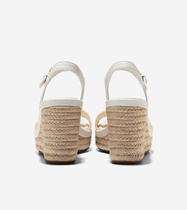 CLOUDFEEL ASBURY ESPADRILLE WEDGE SANDALS