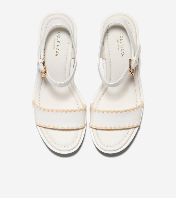 CLOUDFEEL ASBURY ESPADRILLE WEDGE SANDALS