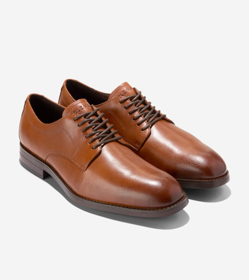 HARMON GRAND PLAIN TOE OXFORDS