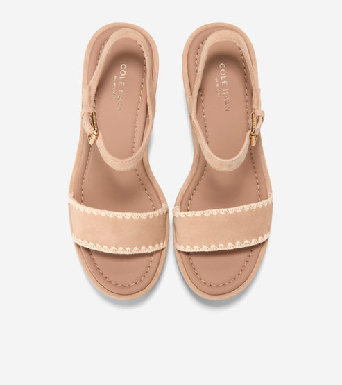 CLOUDFEEL ASBURY ESPADRILLE WEDGE SANDALS