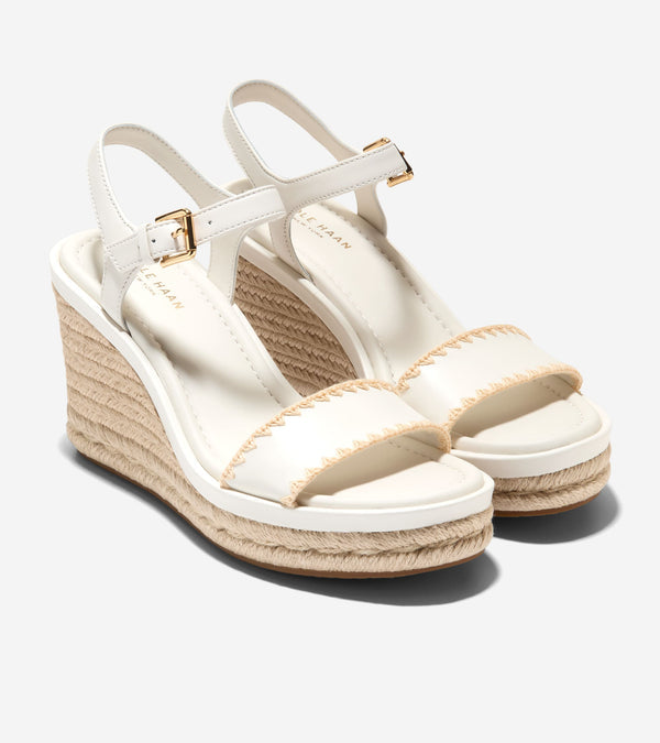 CLOUDFEEL ASBURY ESPADRILLE WEDGE SANDALS