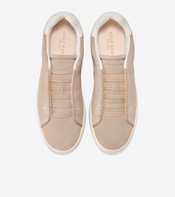GRANDPRØ LUXE SLIP ON SNEAKERS