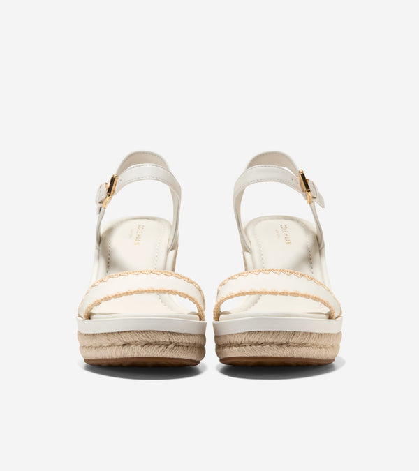 CLOUDFEEL ASBURY ESPADRILLE WEDGE SANDALS