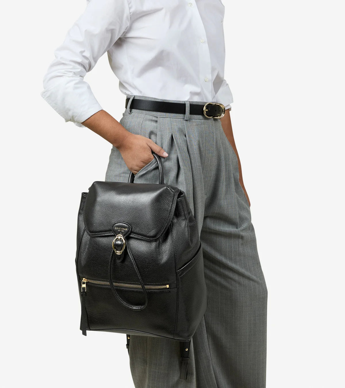 ALEXANDRIA FLAP MEDIUM BACKPACK