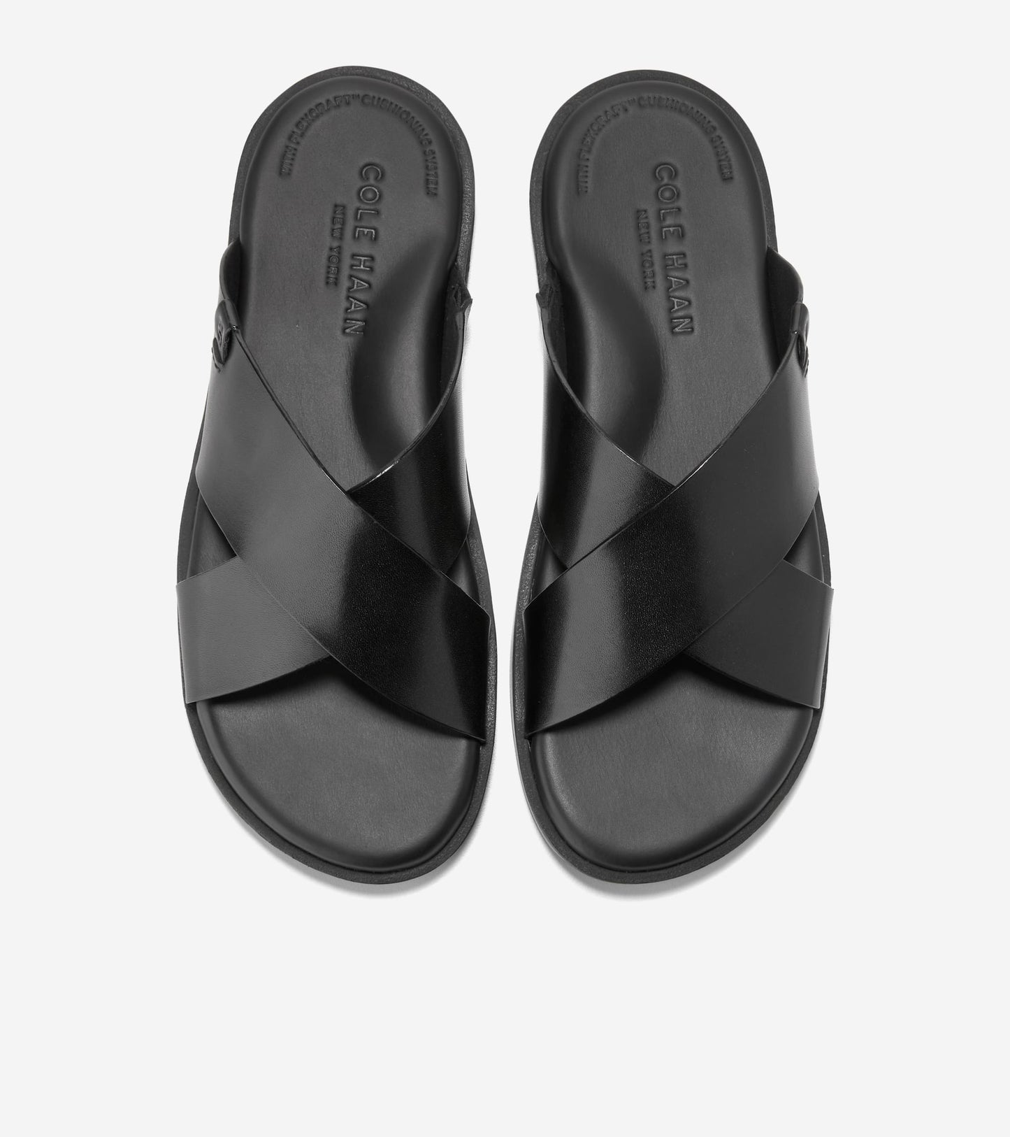 GRAND NEOCLASSIC CROSS STRAP SANDALS