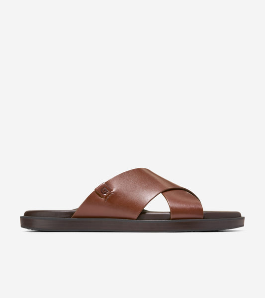 GRAND NEOCLASSIC CROSS STRAP SANDALS