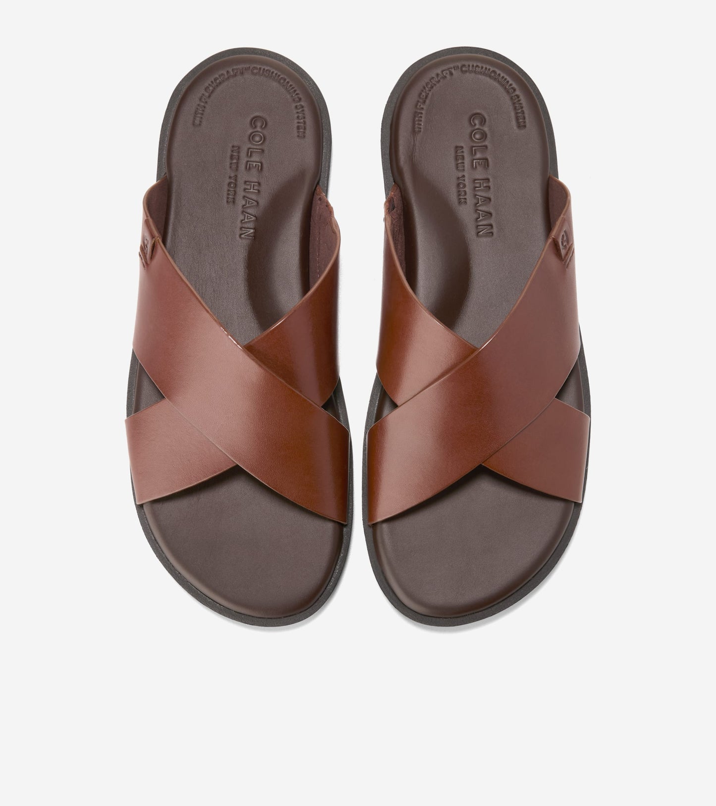 GRAND NEOCLASSIC CROSS STRAP SANDALS