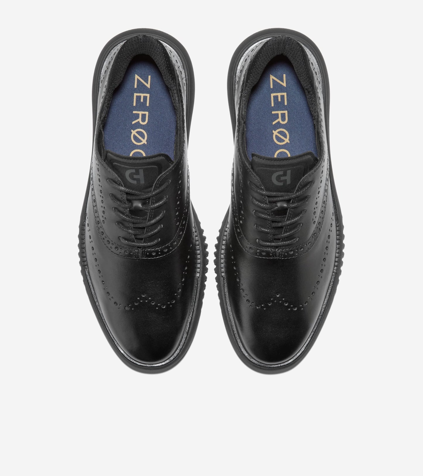 2.ZERØGRAND EVO WINGTIP QUICK-ON OXFORDS