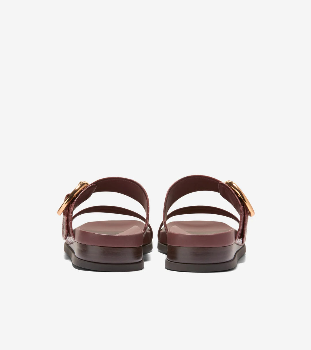 OAKLYNN DOUBLE BAND FOOTBED SANDALS