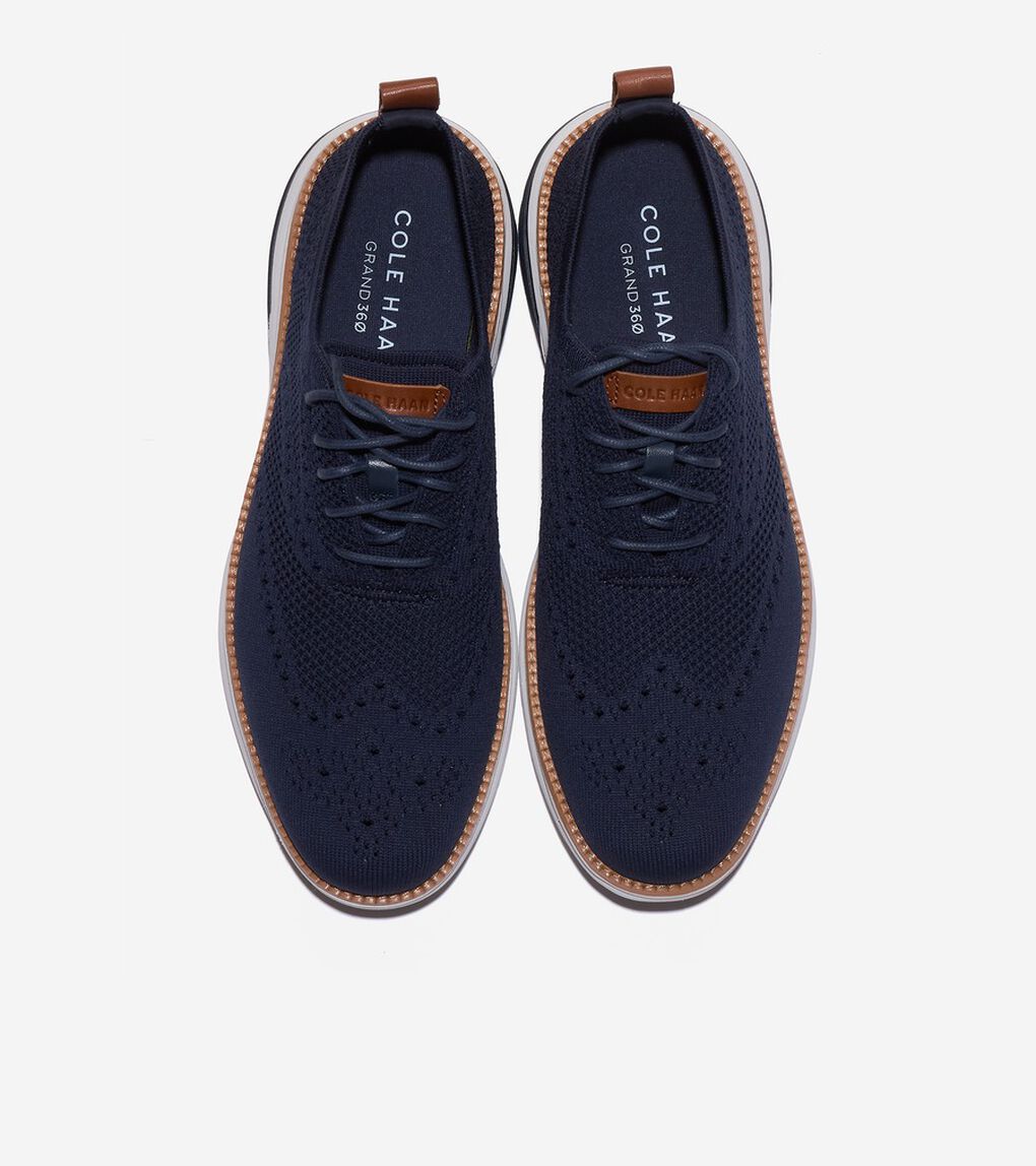 GRAND HURRION STITCHLITE WINGTIP OXFORDS