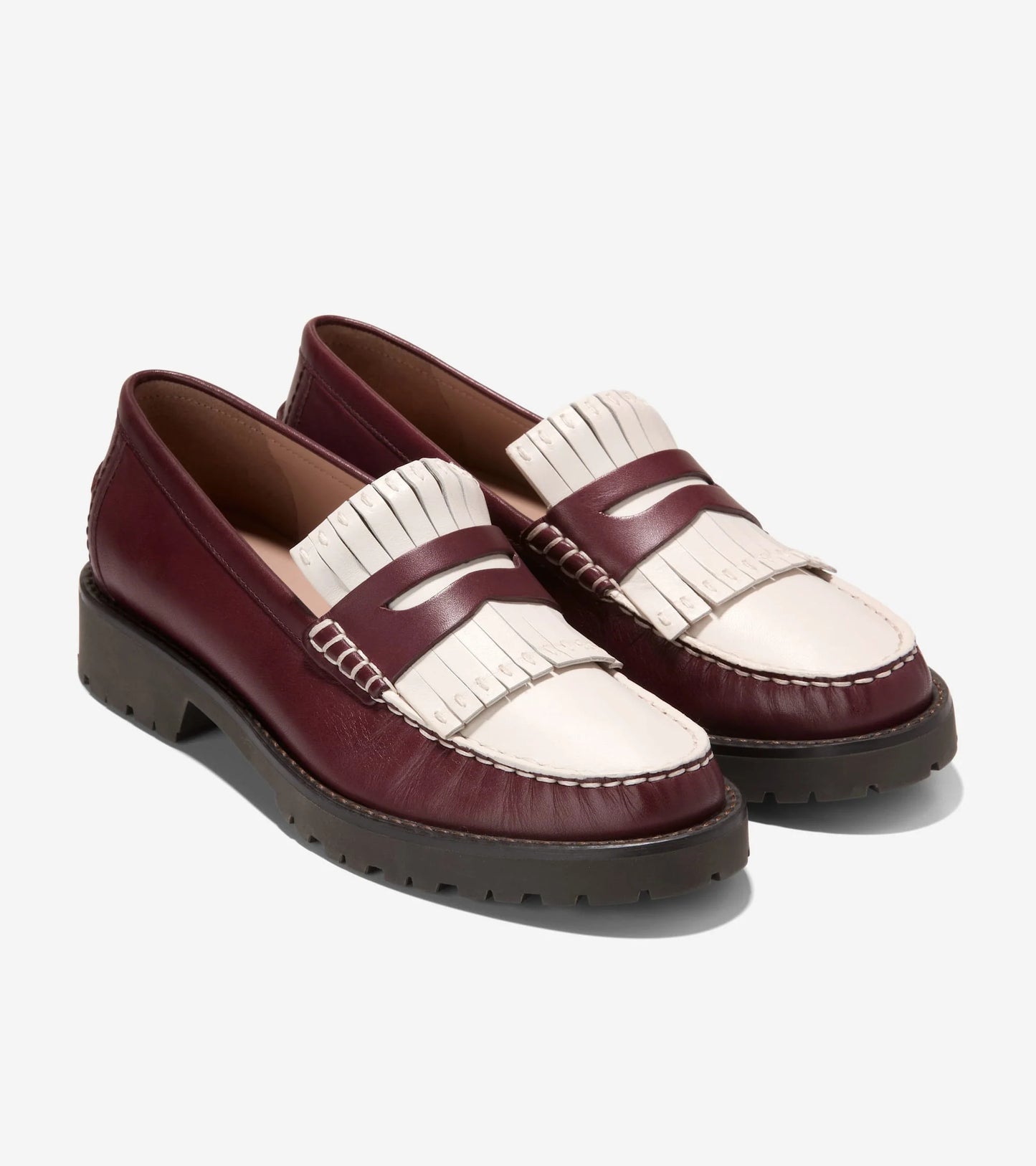 TREENA LUG KILTIE LOAFERS