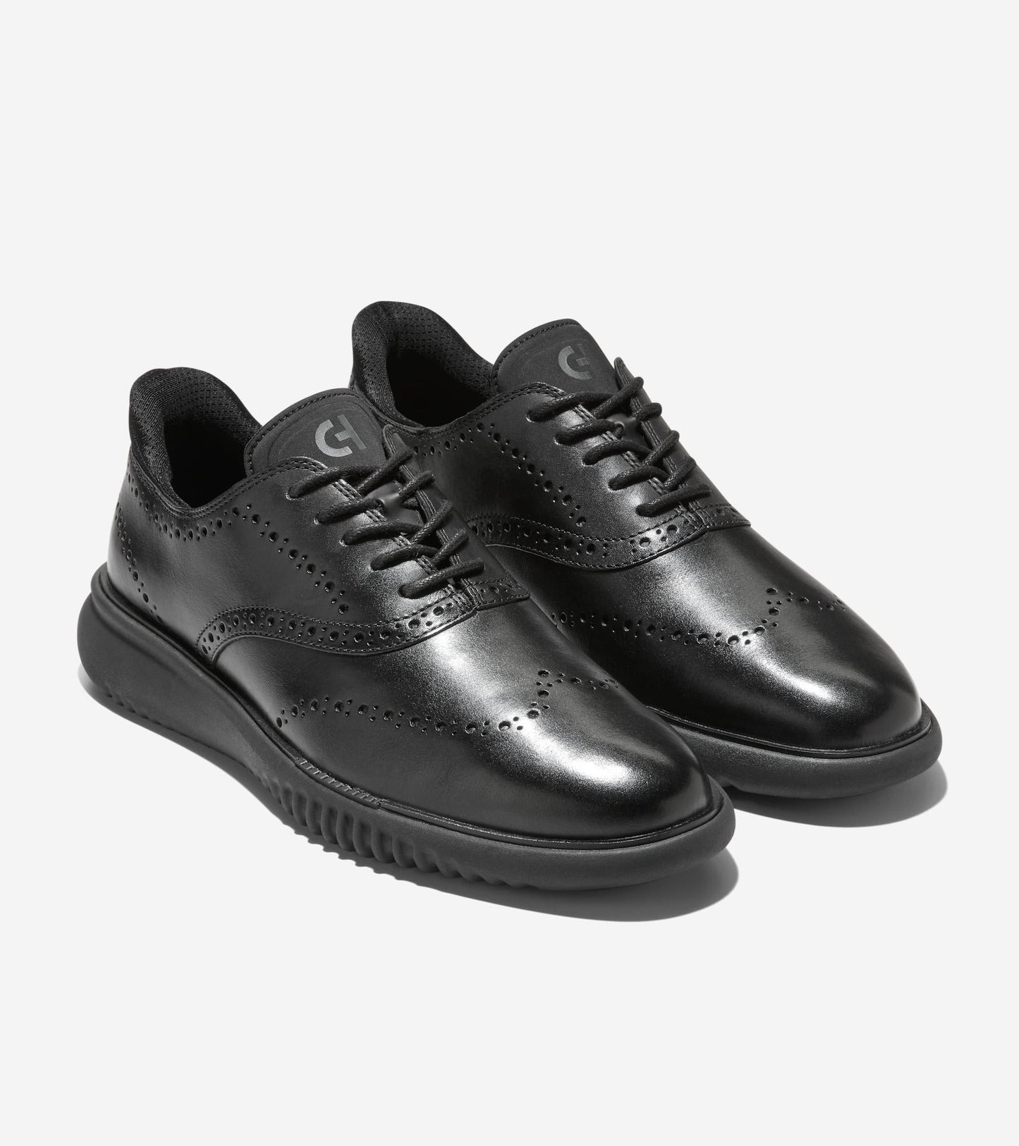 2.ZERØGRAND EVO WINGTIP QUICK-ON OXFORDS