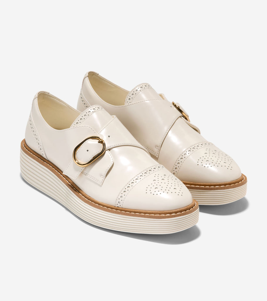 ØriginalGrand Platform Monk Strap Oxford - Cole Haan Malaysia