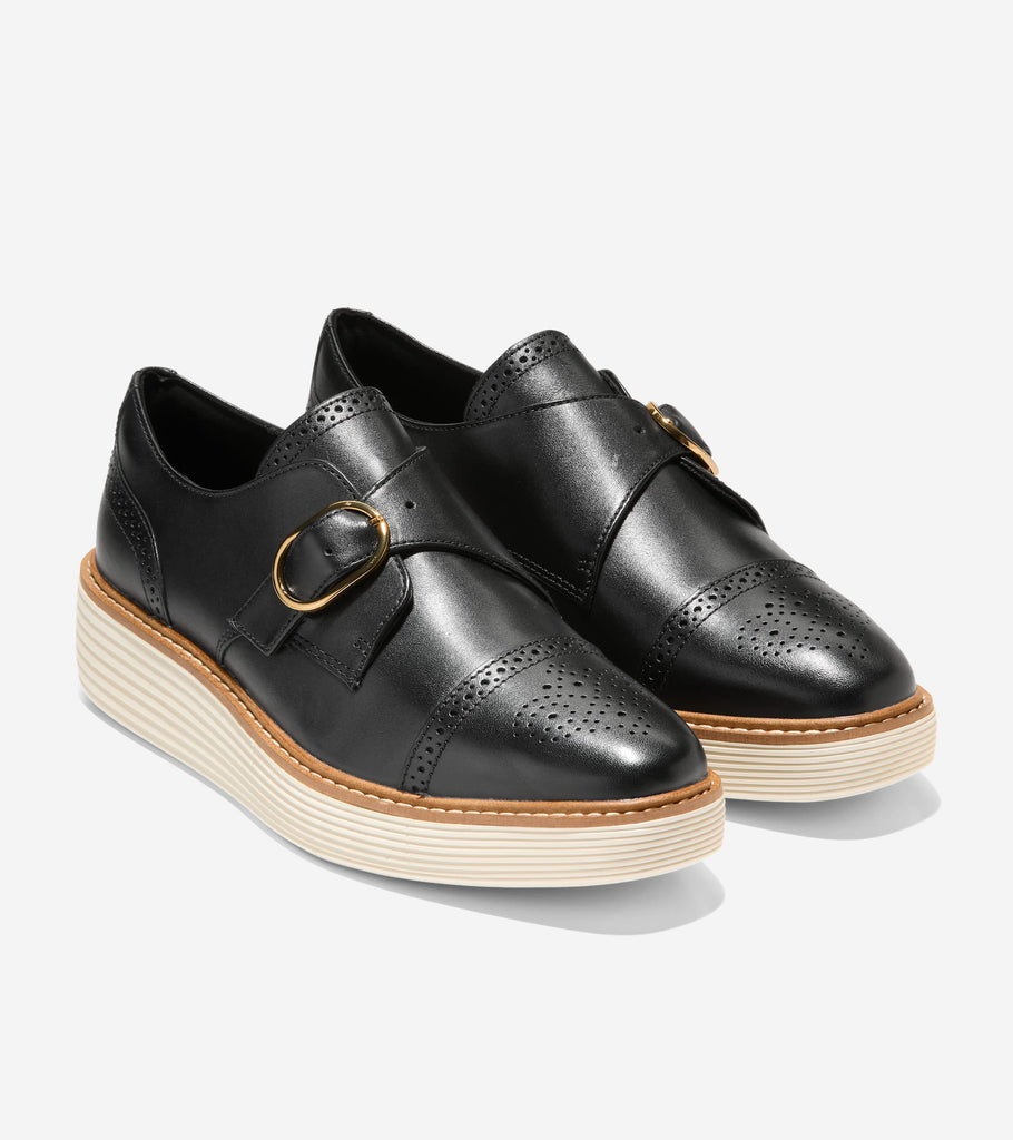 ØriginalGrand Platform Monk Strap Oxford - Cole Haan Malaysia