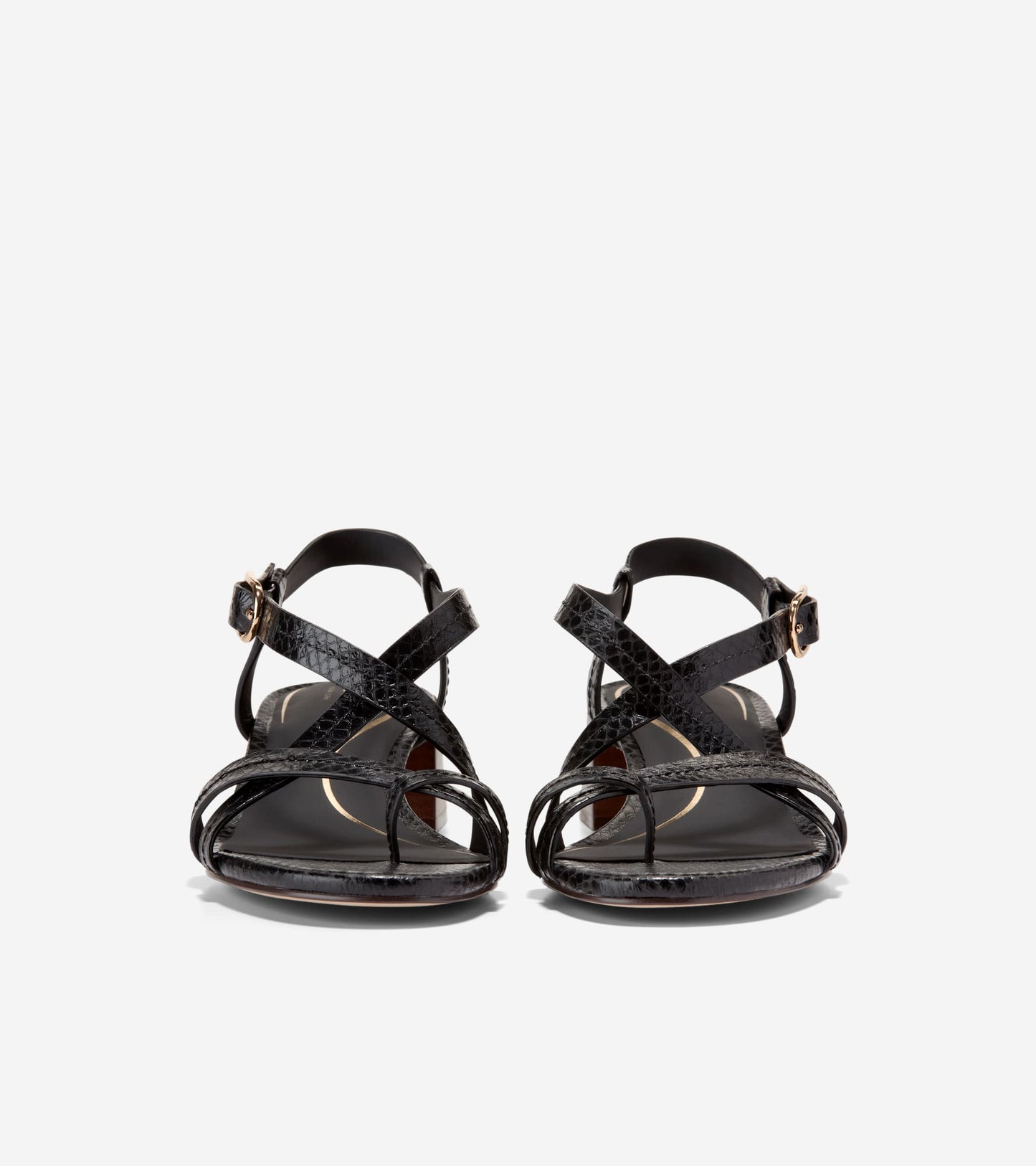 DILLON BLOCK HEEL THONG SANDALS