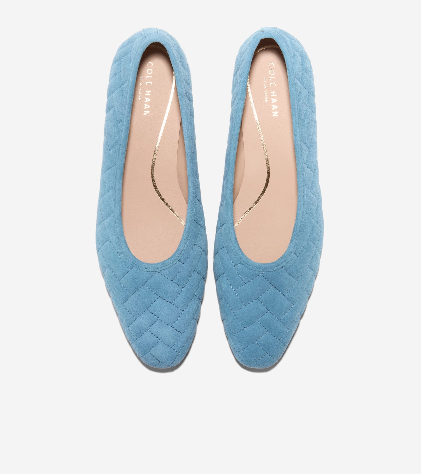 JASLEEN QUILTED BALLET FLATS