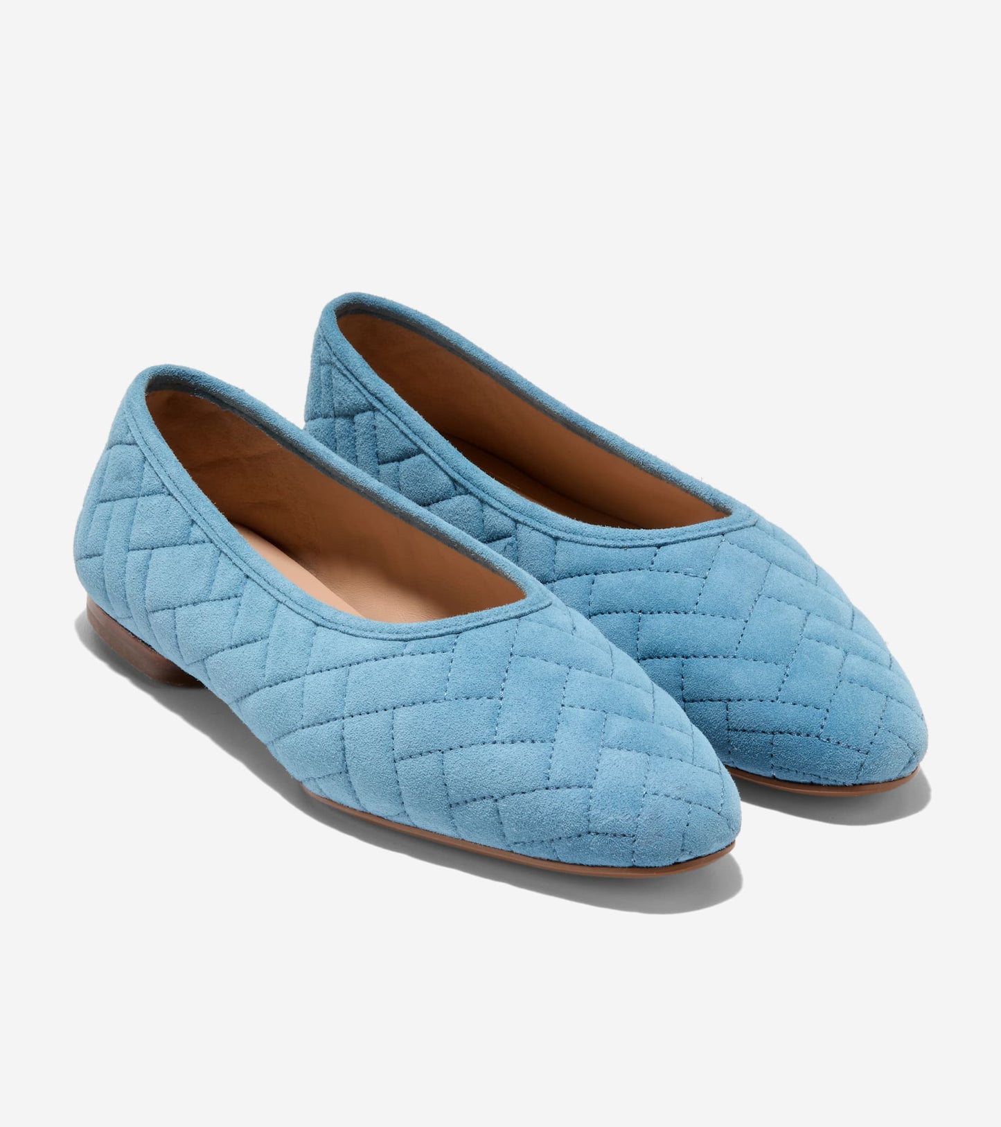 JASLEEN QUILTED BALLET FLATS