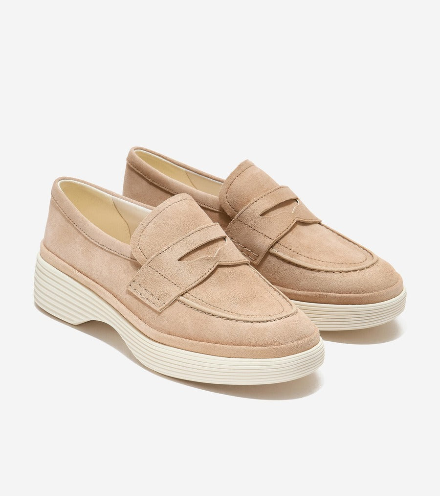 ØRIGINALGRAND CITY PLATFORM PENNY LOAFERS